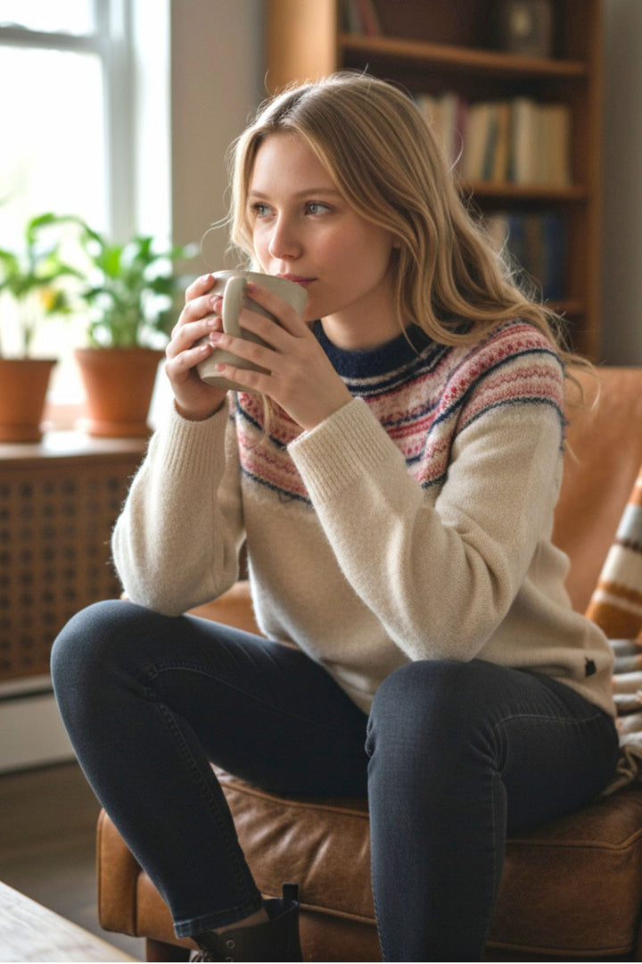 Fairisle Crew Neck Jumper