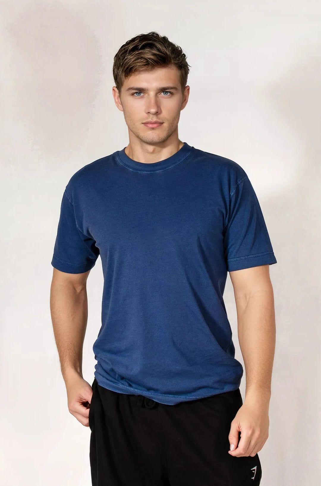 Thick Washed Cotton T-Shirt