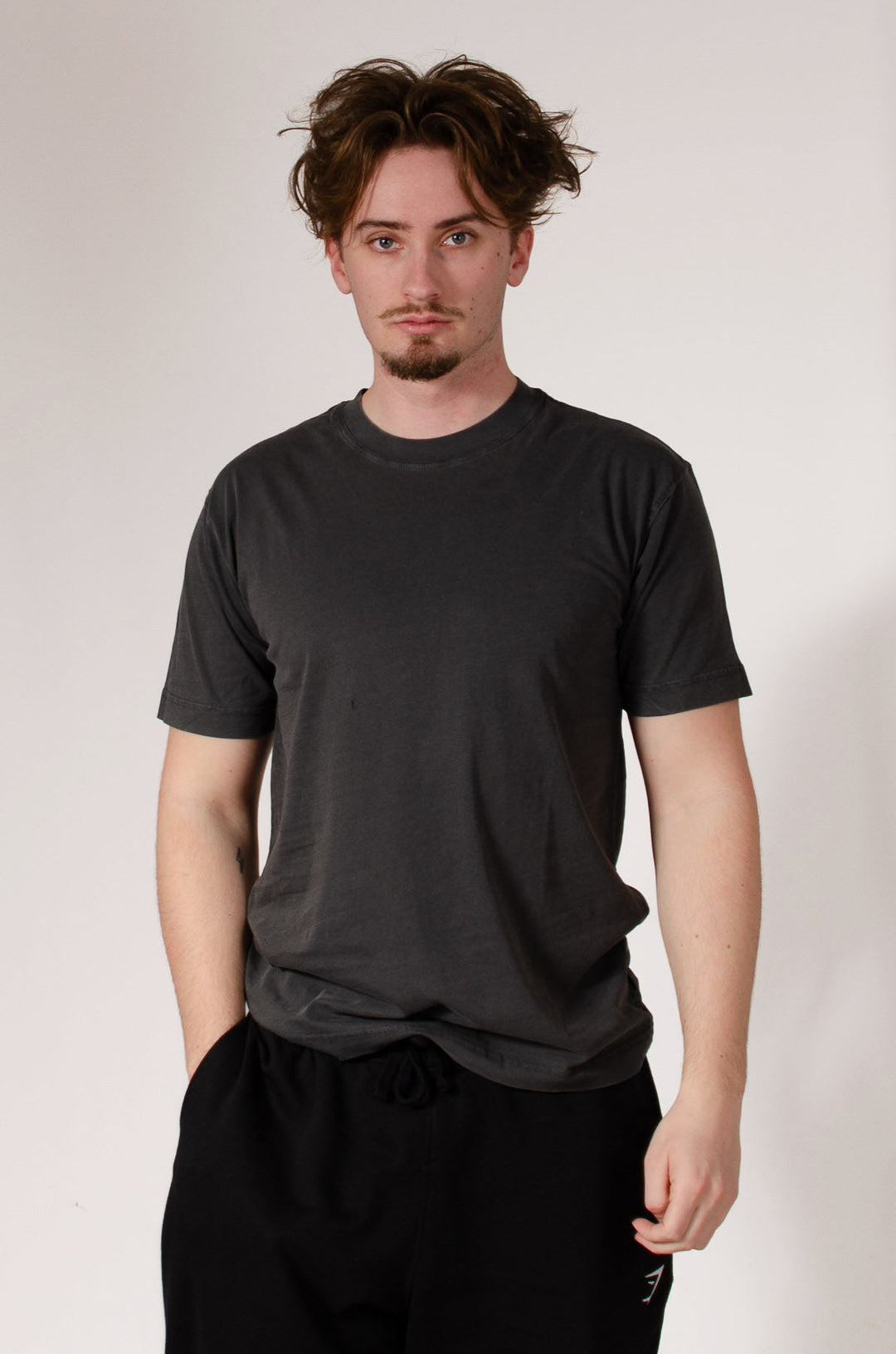 Thick Washed Cotton T-Shirt