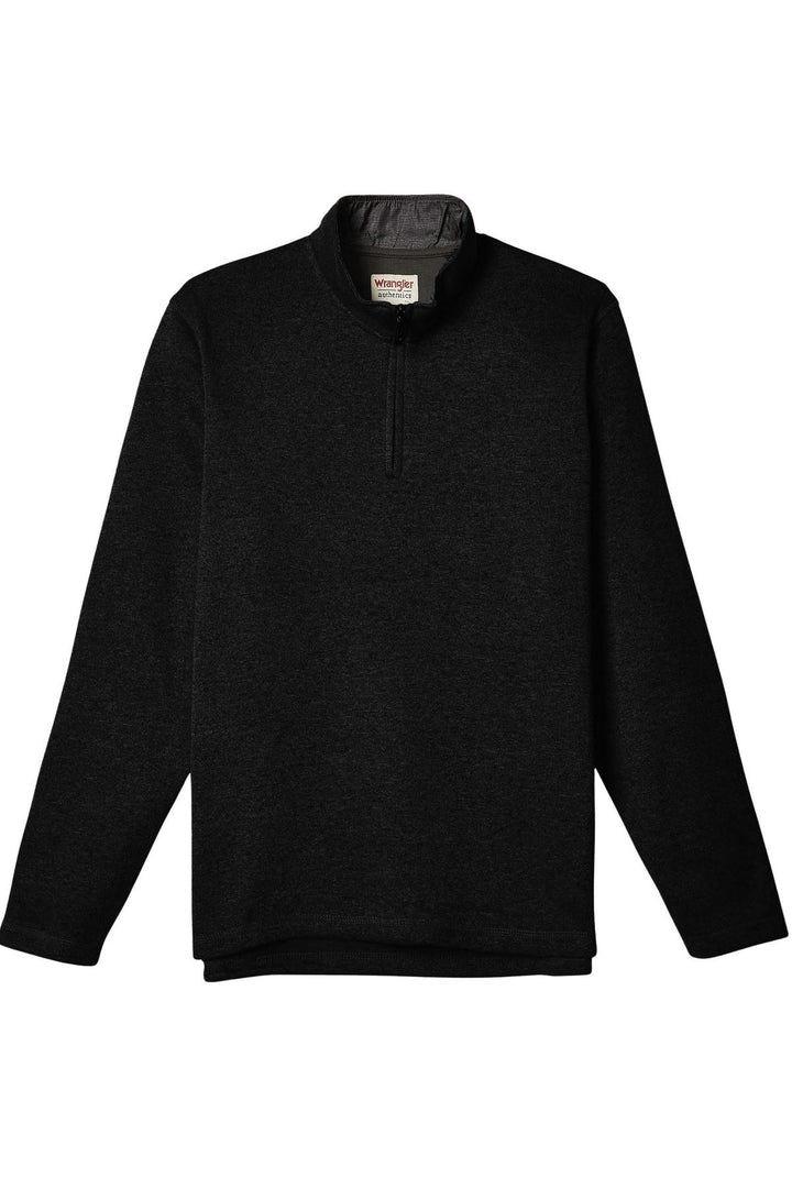 Zip Neck Fleece Sweater
