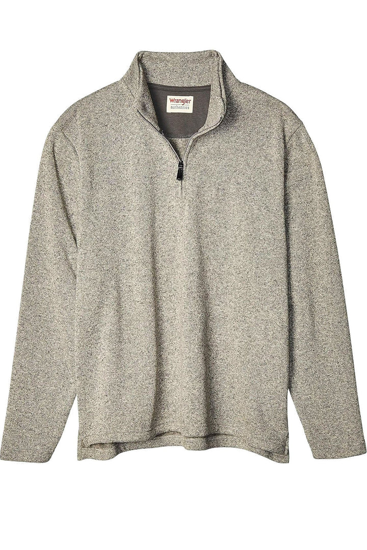 Zip Neck Fleece Sweater