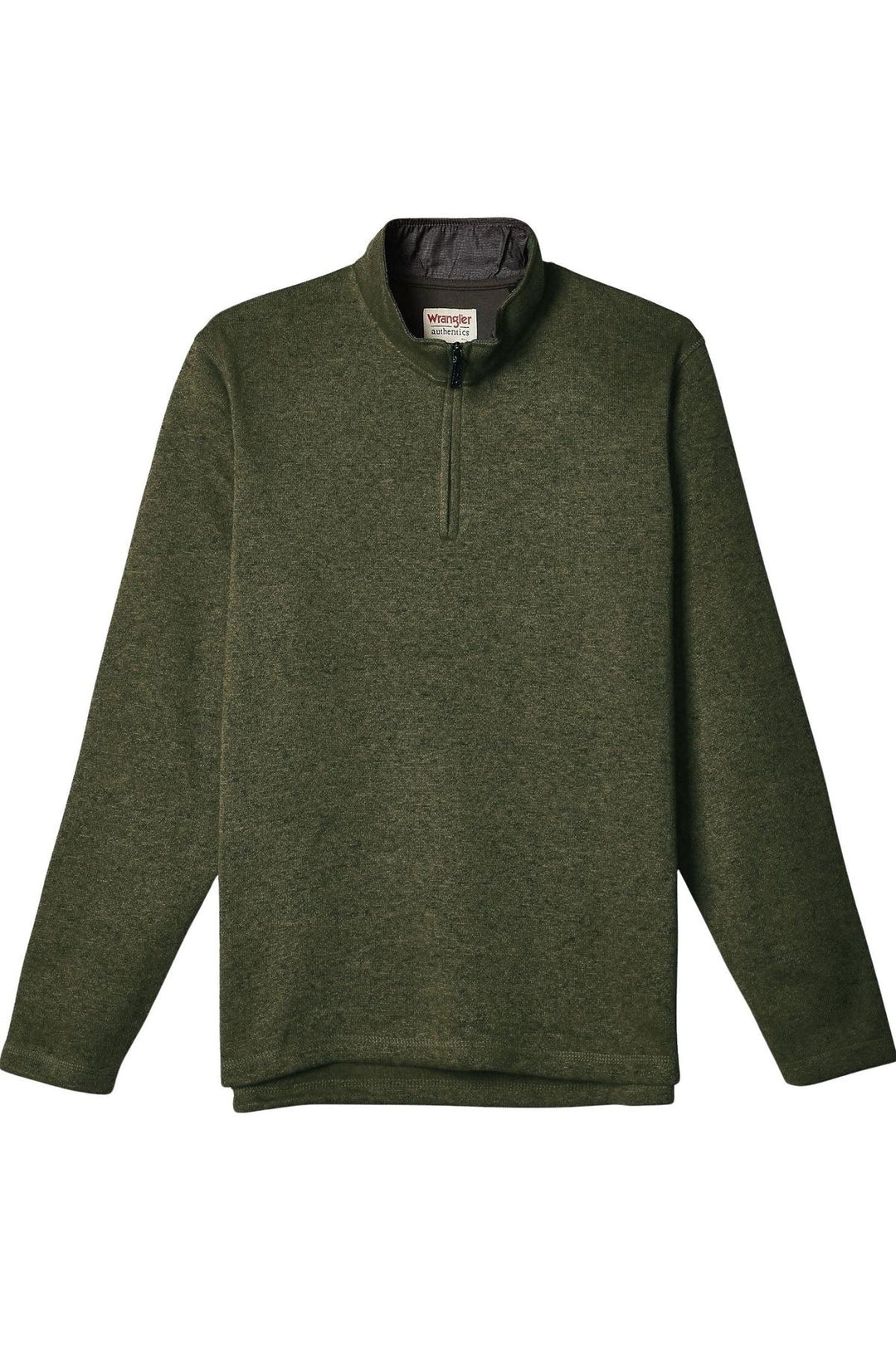 Zip Neck Fleece Sweater