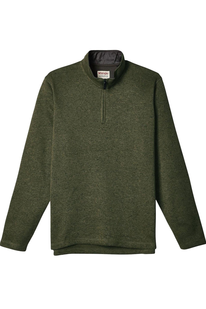 Zip Neck Fleece Sweater