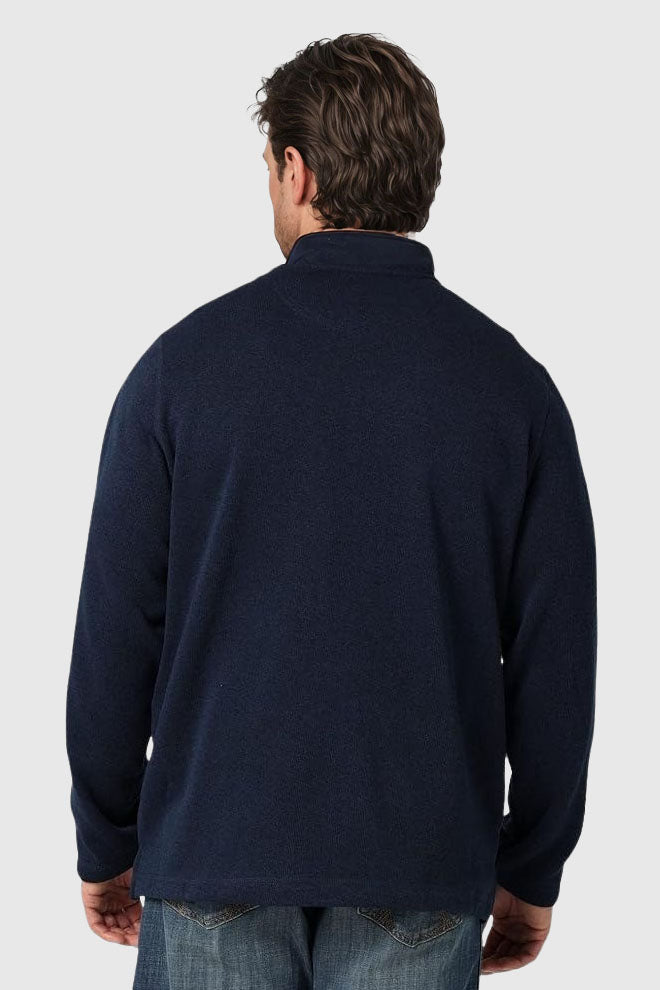 Zip Neck Fleece Sweater