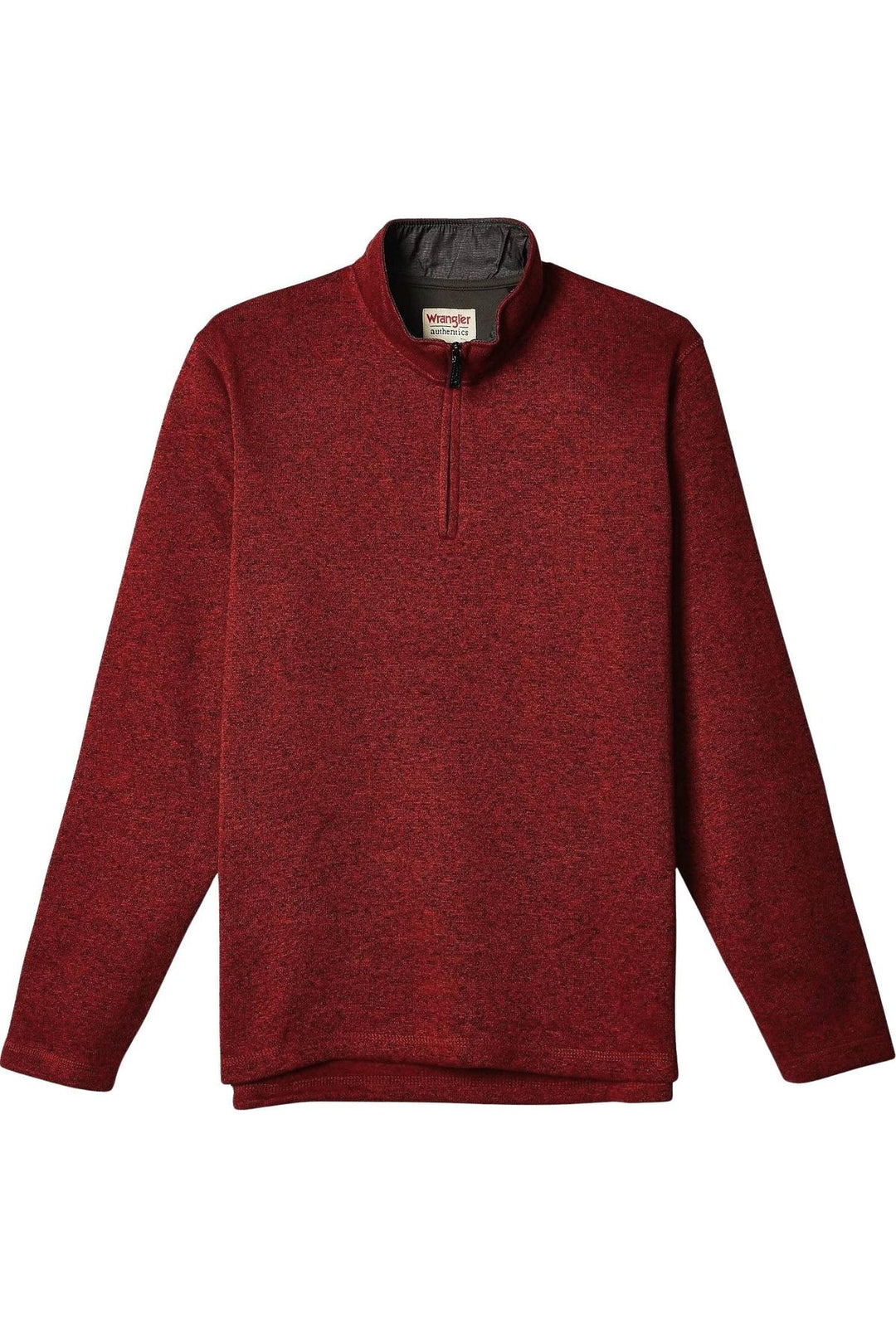 Zip Neck Fleece Sweater