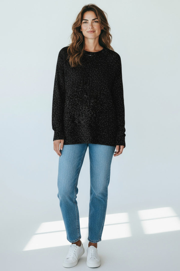Black Sparkle Jumper