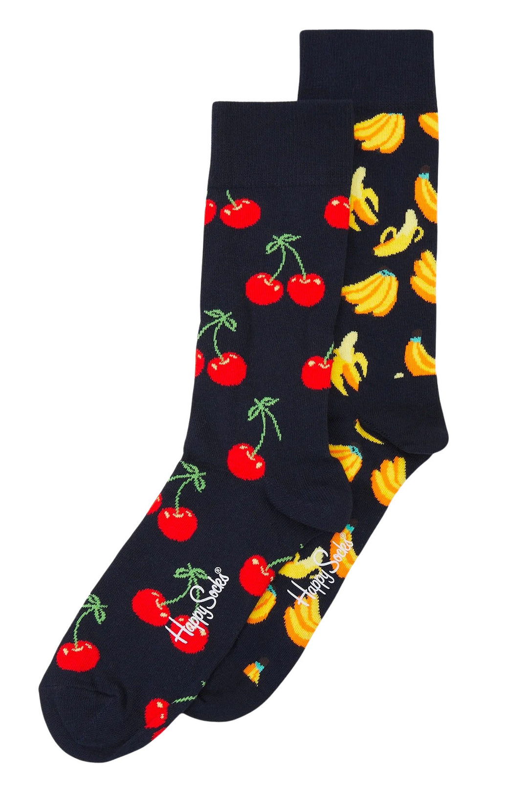Mens Cotton Happy Socks - 2 pack