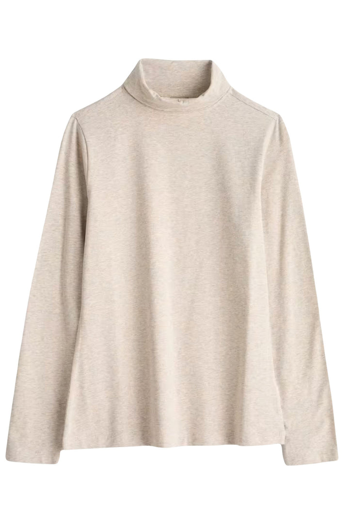 Organic Cotton Roll Neck Top