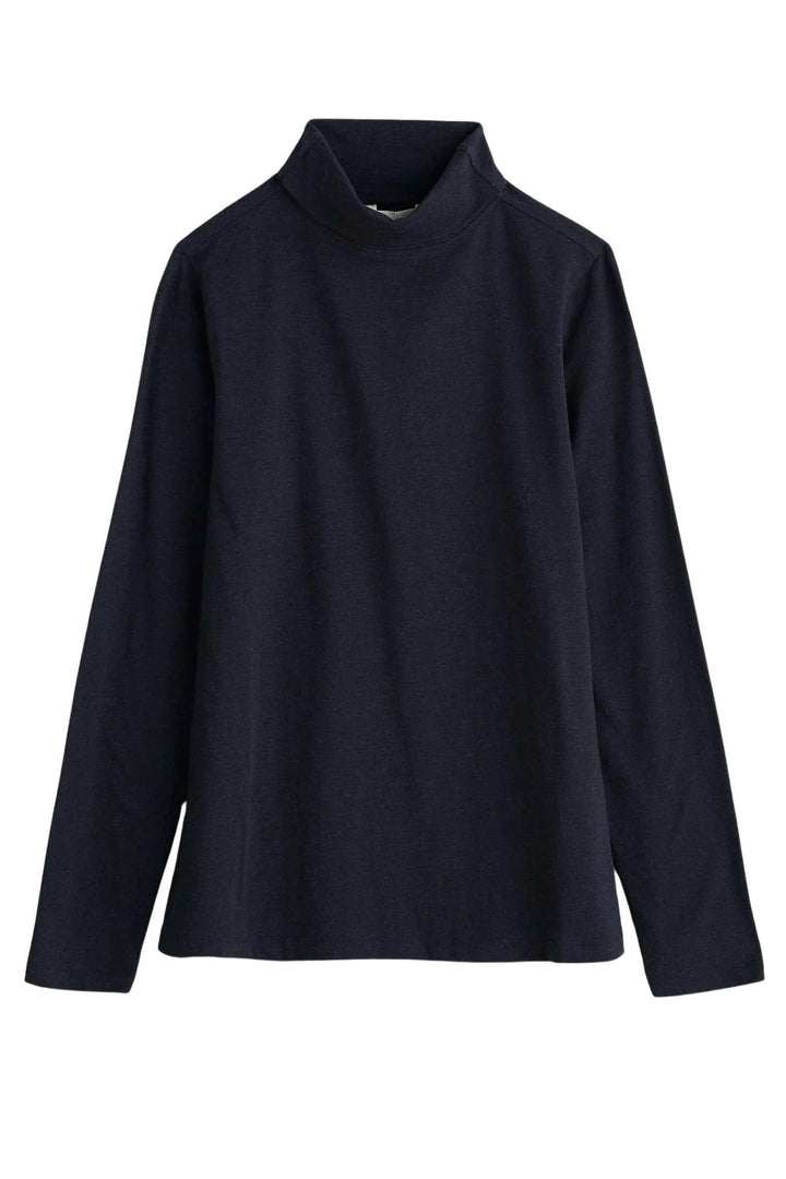 Organic Cotton Roll Neck Top