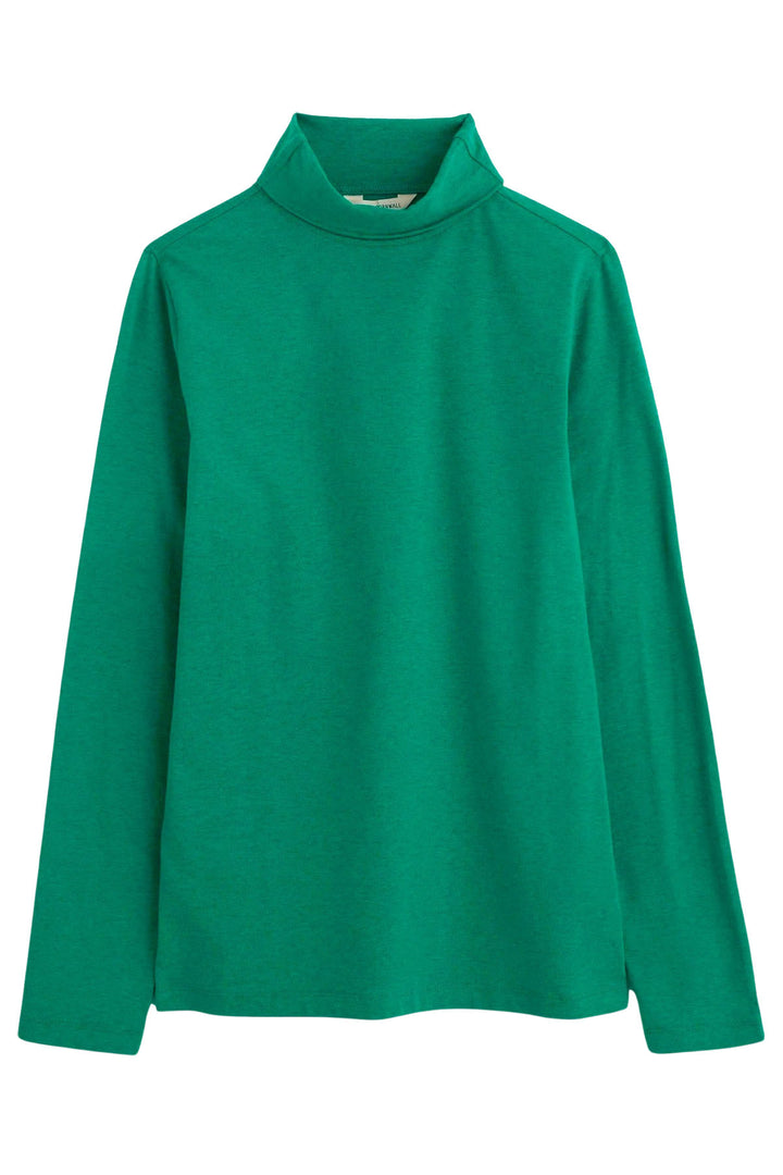 Organic Cotton Roll Neck Top