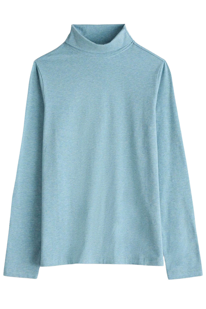 Organic Cotton Roll Neck Top