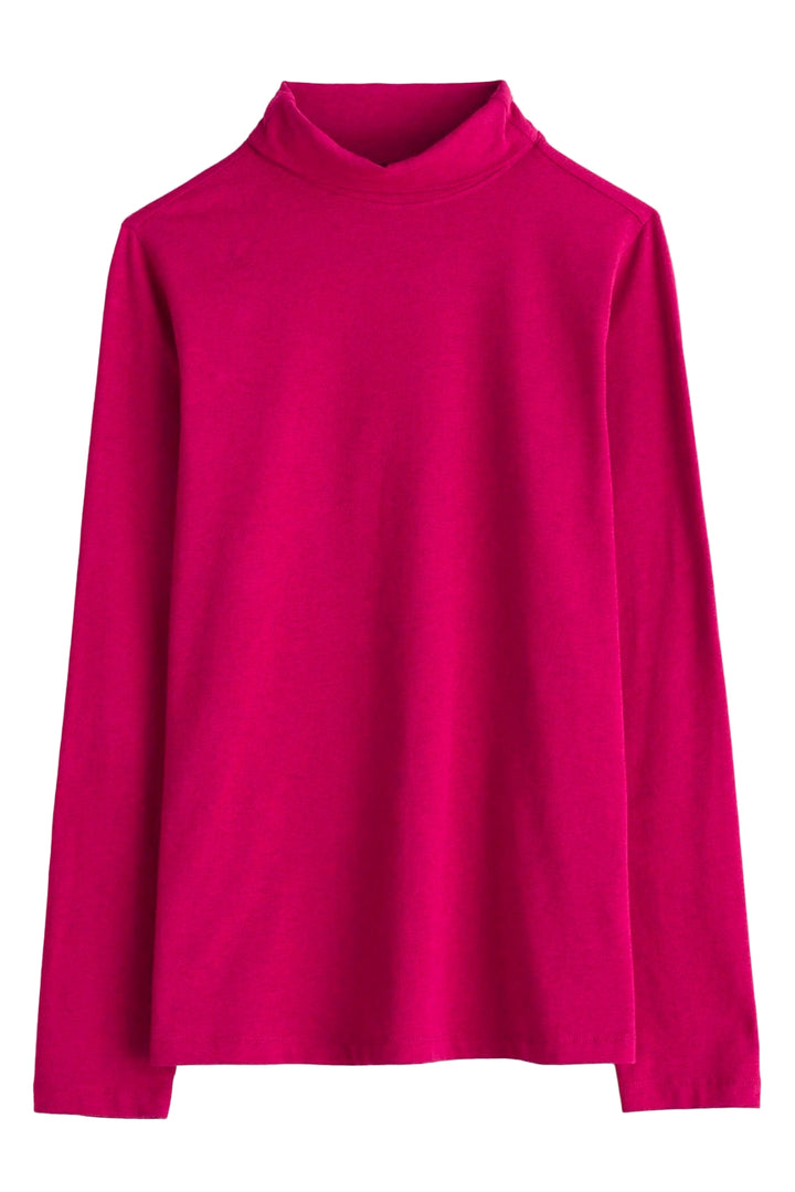 Organic Cotton Roll Neck Top