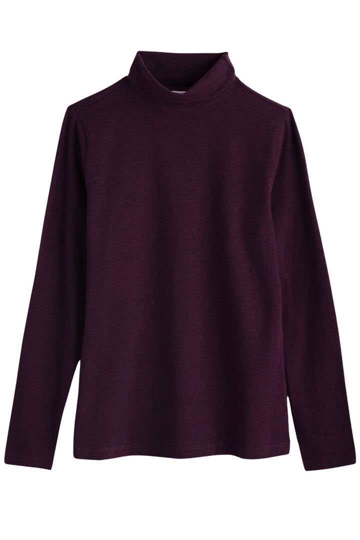 Organic Cotton Roll Neck Top