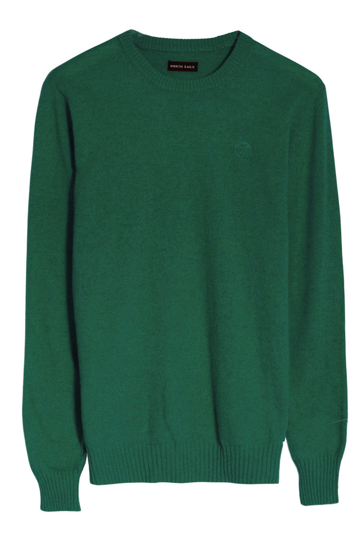 Crew Neck Wool Blend Jumper