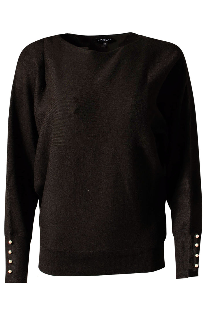 Black Pearl Cuff Jumper