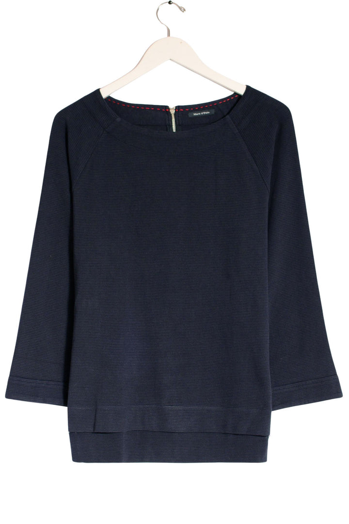 Rib Textured Wide Sleeve Top