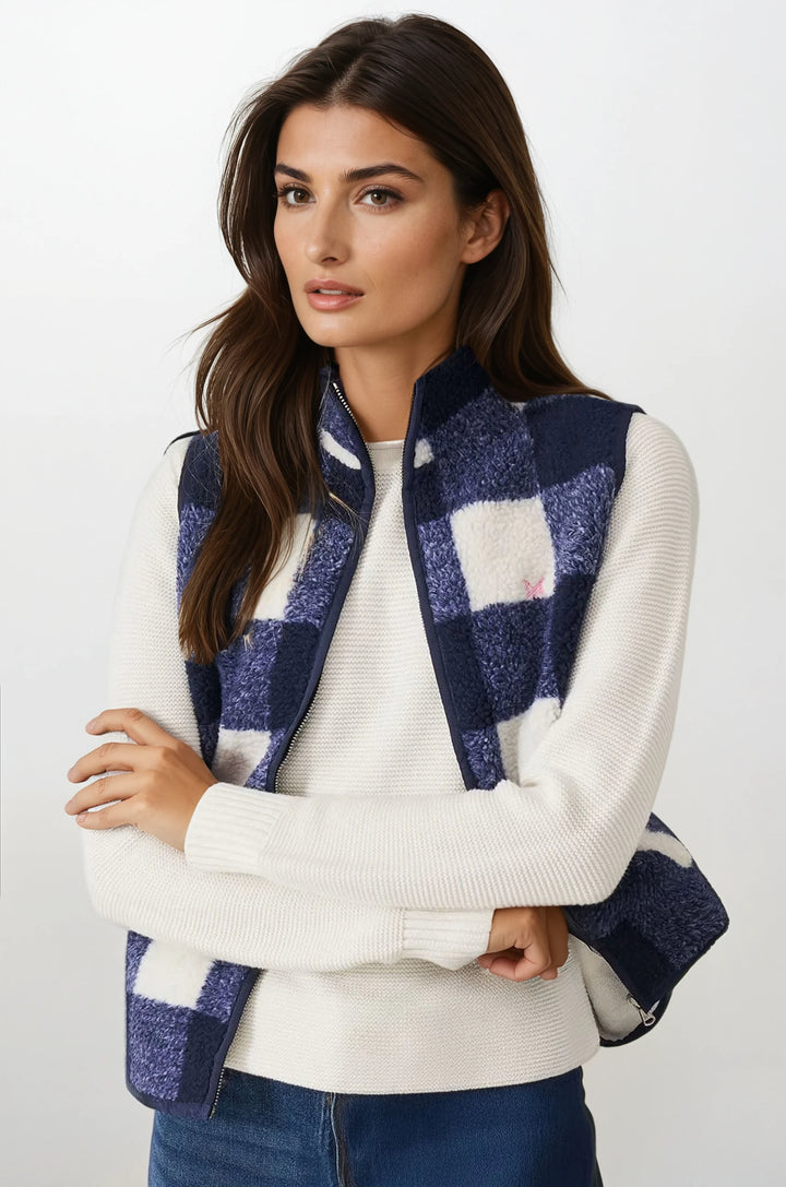 Boucle Checked Gilet