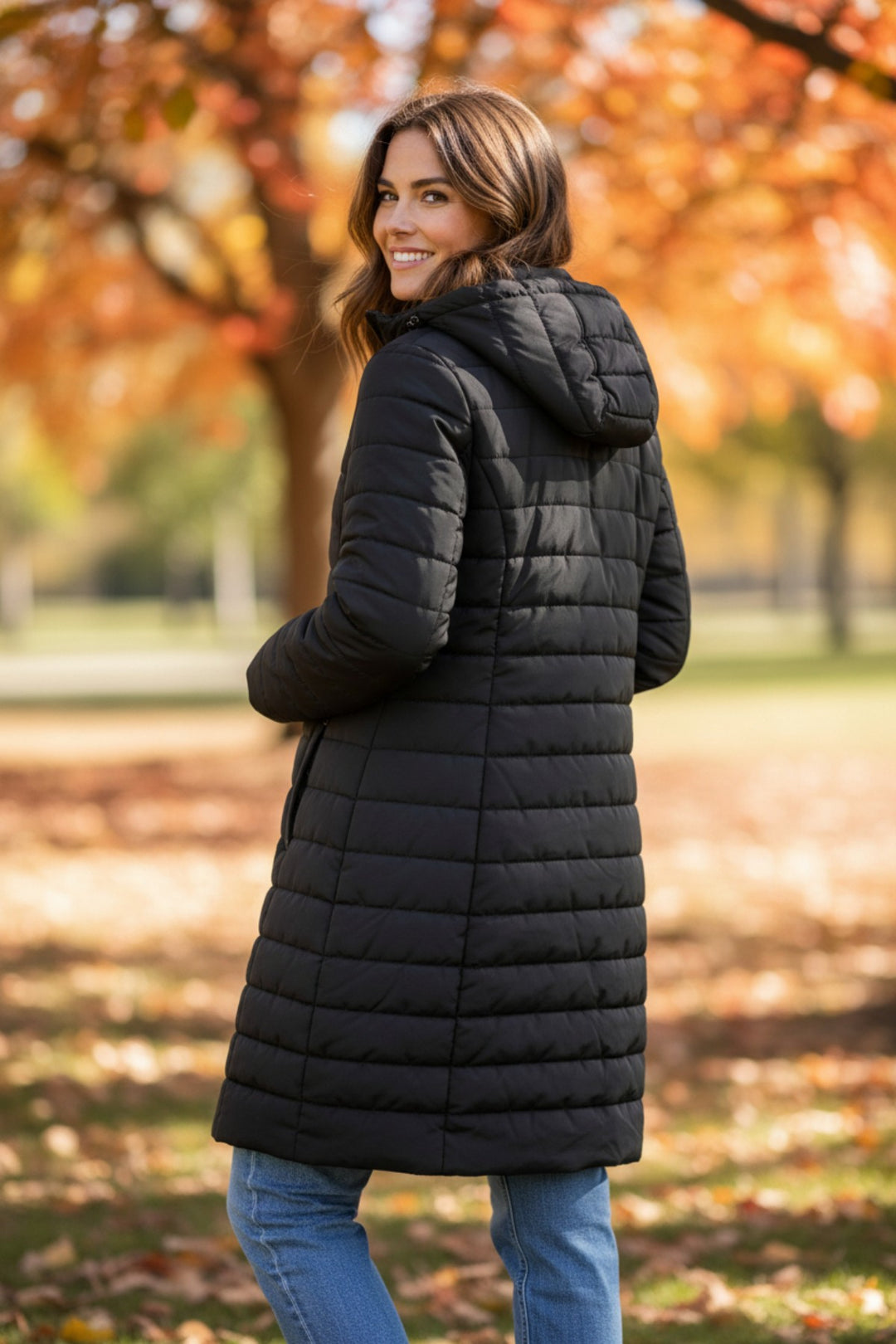 Quilted Puffer Coat Jacket-Secret Label