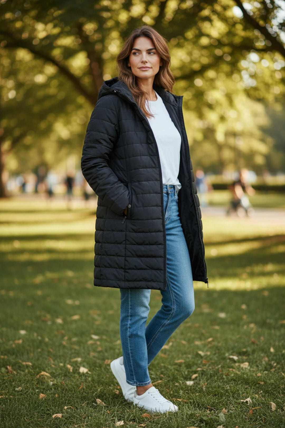 Quilted Puffer Coat Jacket-Secret Label