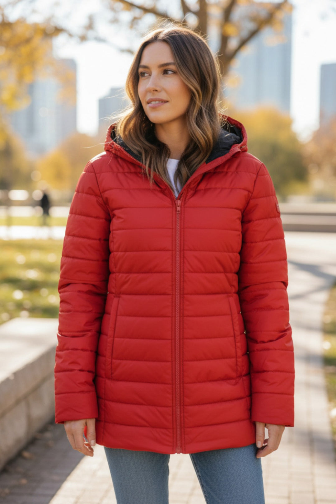 Quilted Puffer Coat Jacket-Secret Label