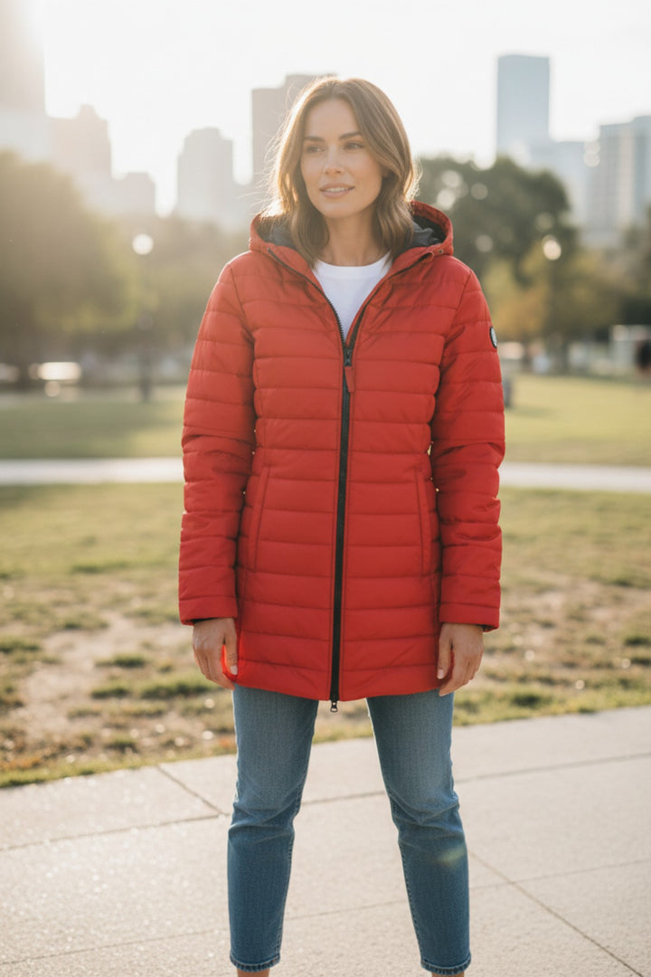 Quilted Puffer Coat Jacket-Secret Label