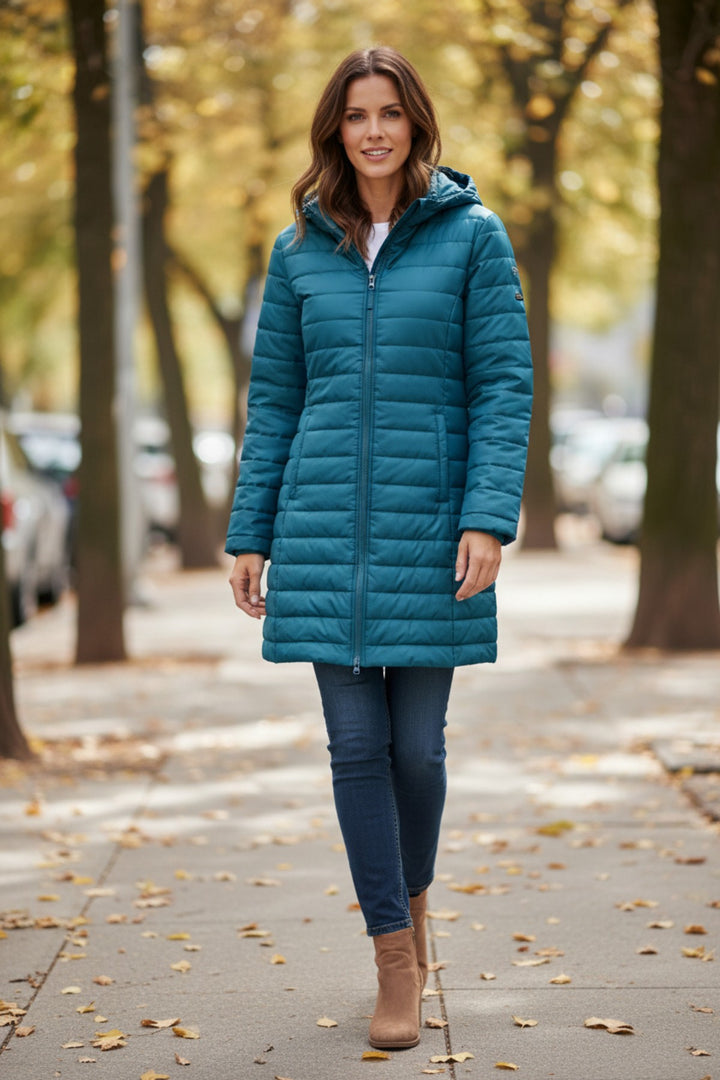 Quilted Puffer Coat Jacket-Secret Label