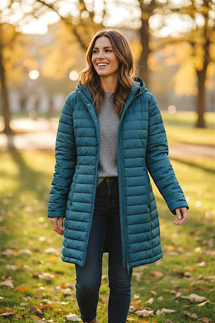 Quilted Puffer Coat Jacket-Secret Label