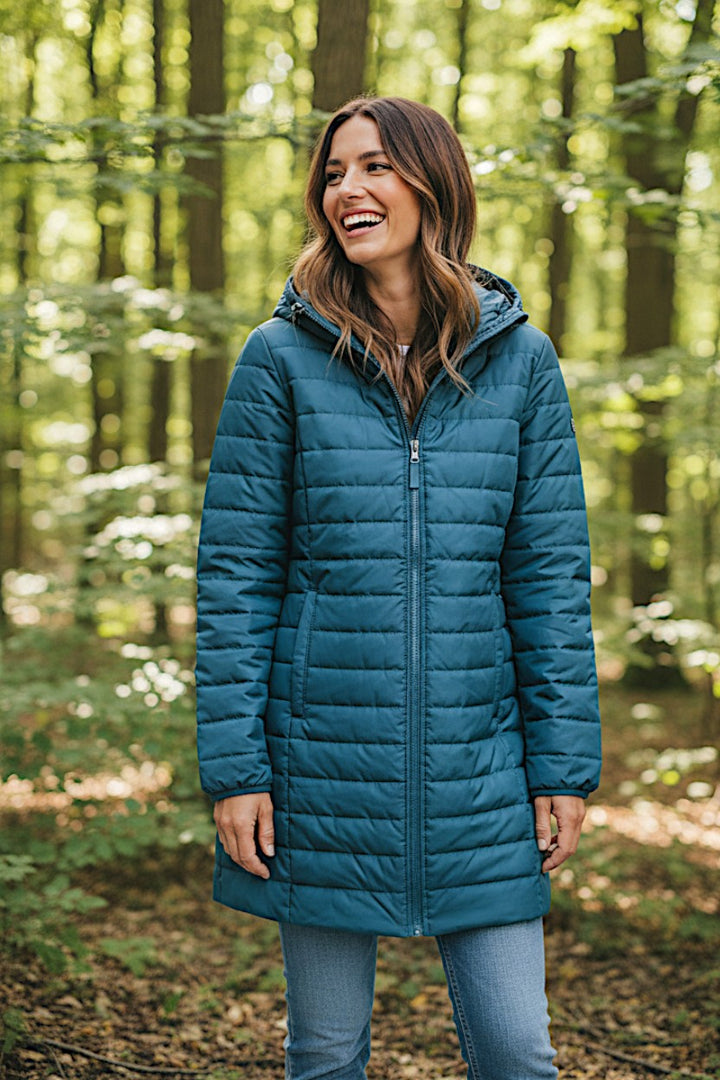 Quilted Puffer Coat Jacket-Secret Label