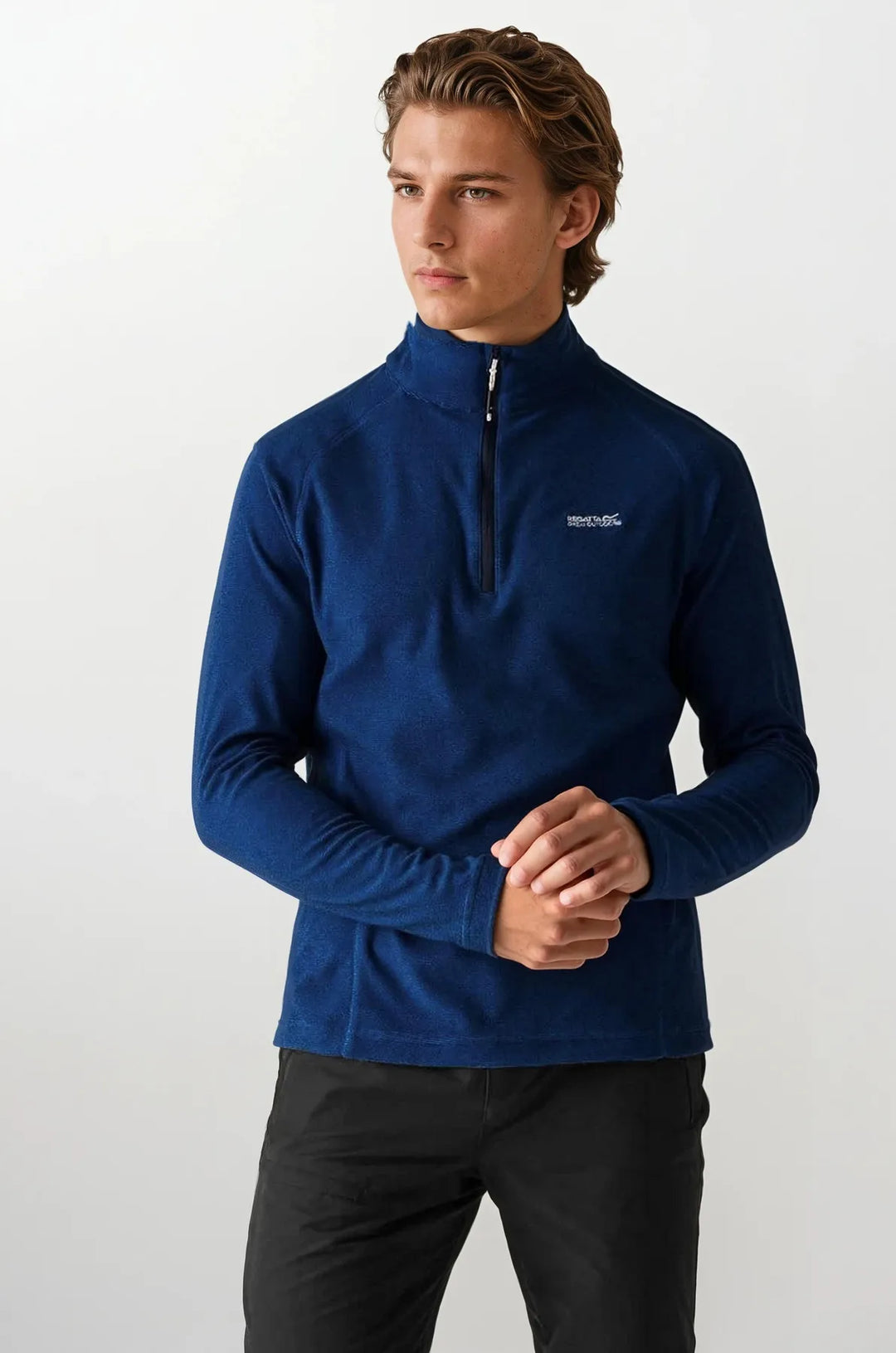 Quarter Zip Fleece Top-Secret Label