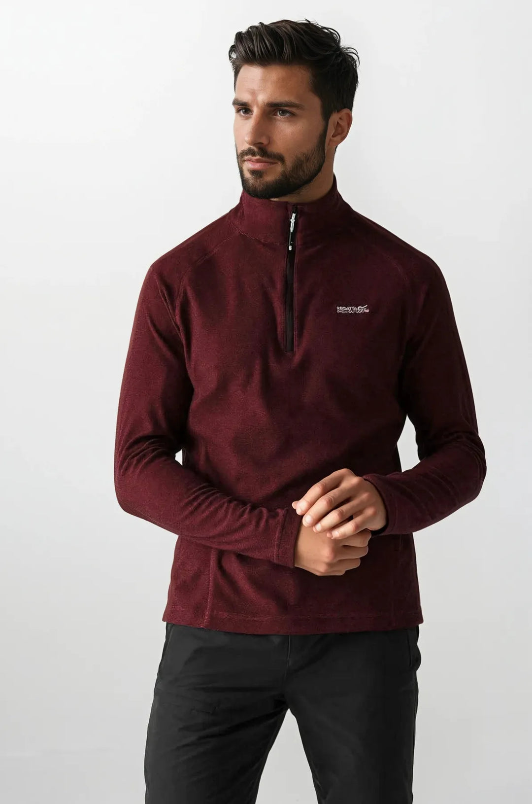 Quarter Zip Fleece Top-Secret Label