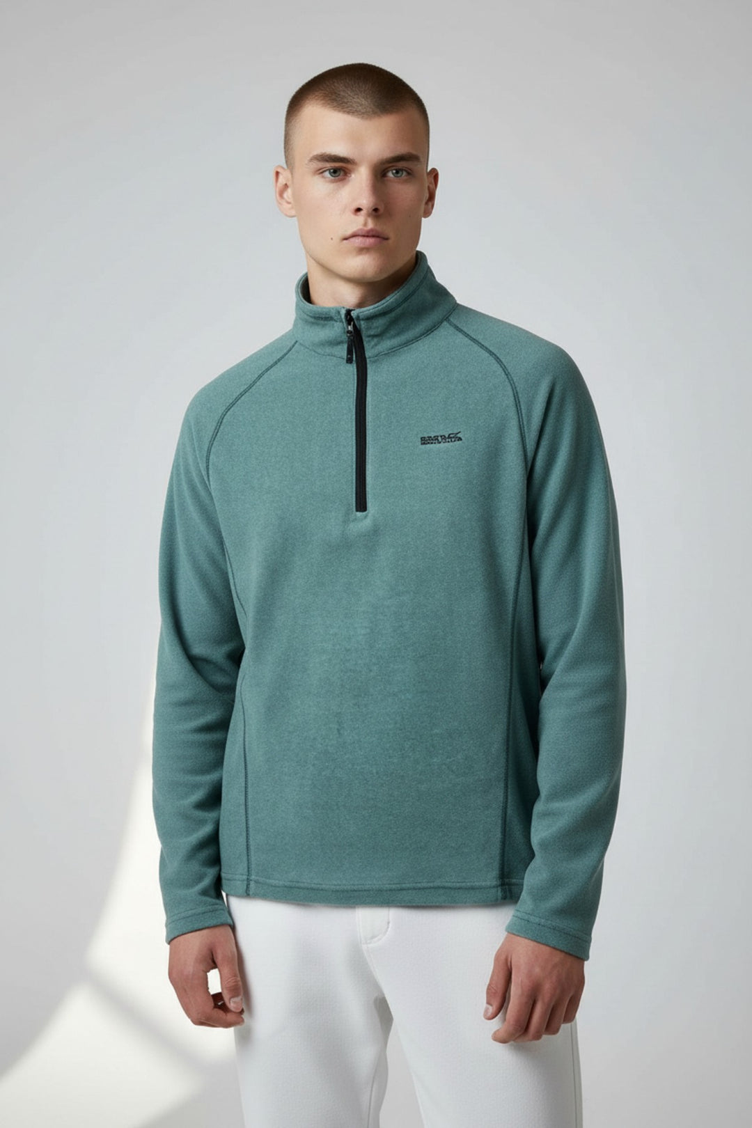 Quarter Zip Fleece Top-Secret Label