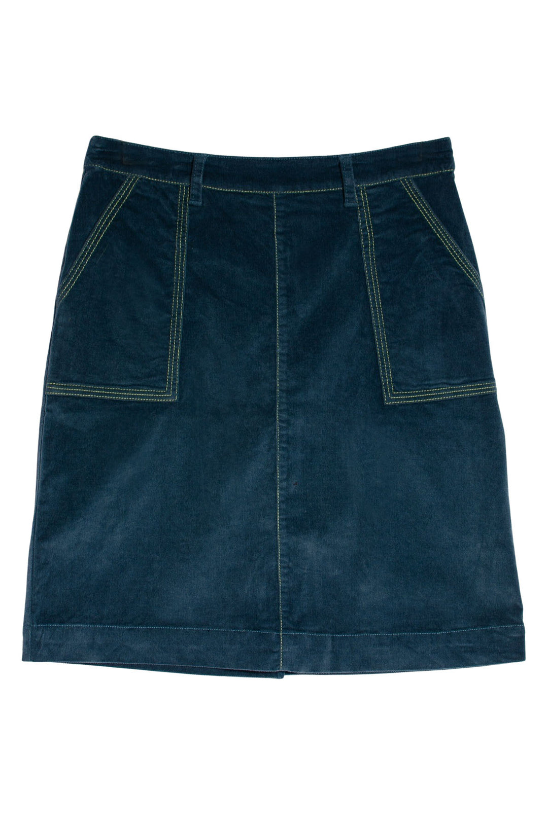 Velvet Patch Pocket Short Skirt-Secret Label