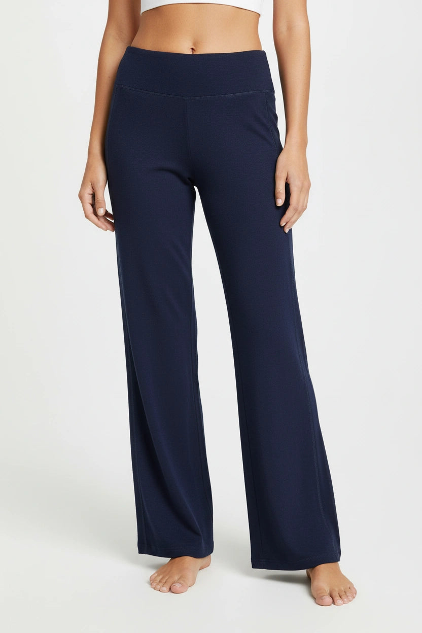 Elasticated Waist Wide Leg Joggers