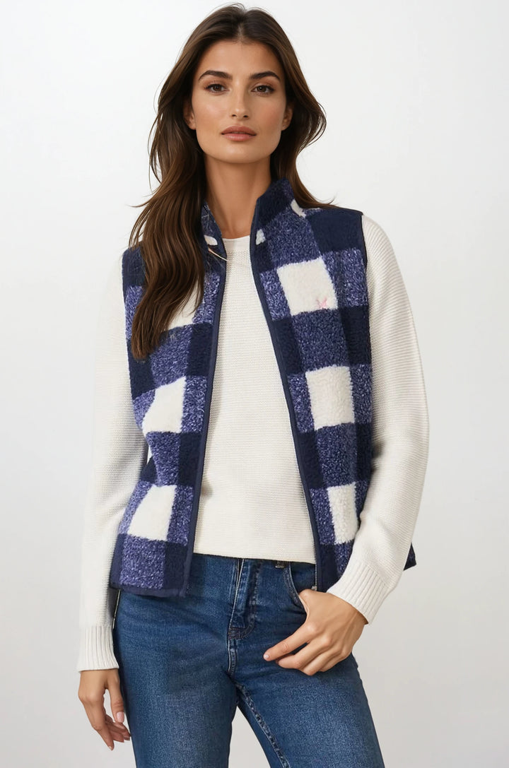 Boucle Checked Gilet