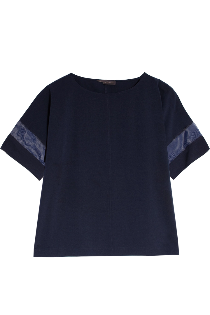 Round Neck Kimono Top