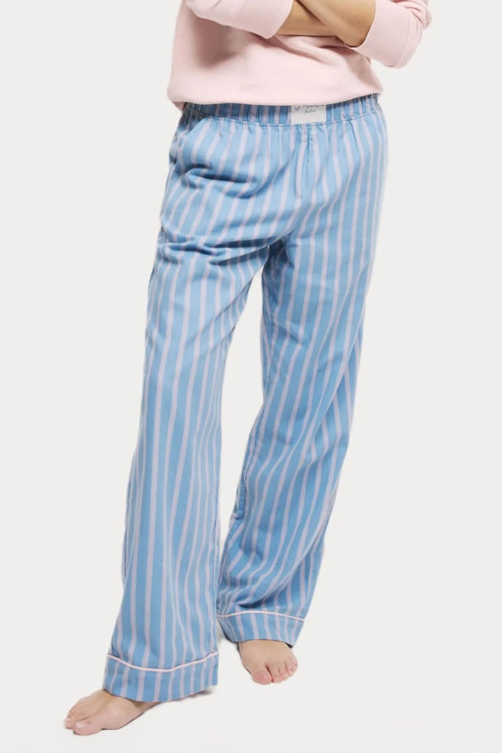 Blue Striped Pyjama Bottoms