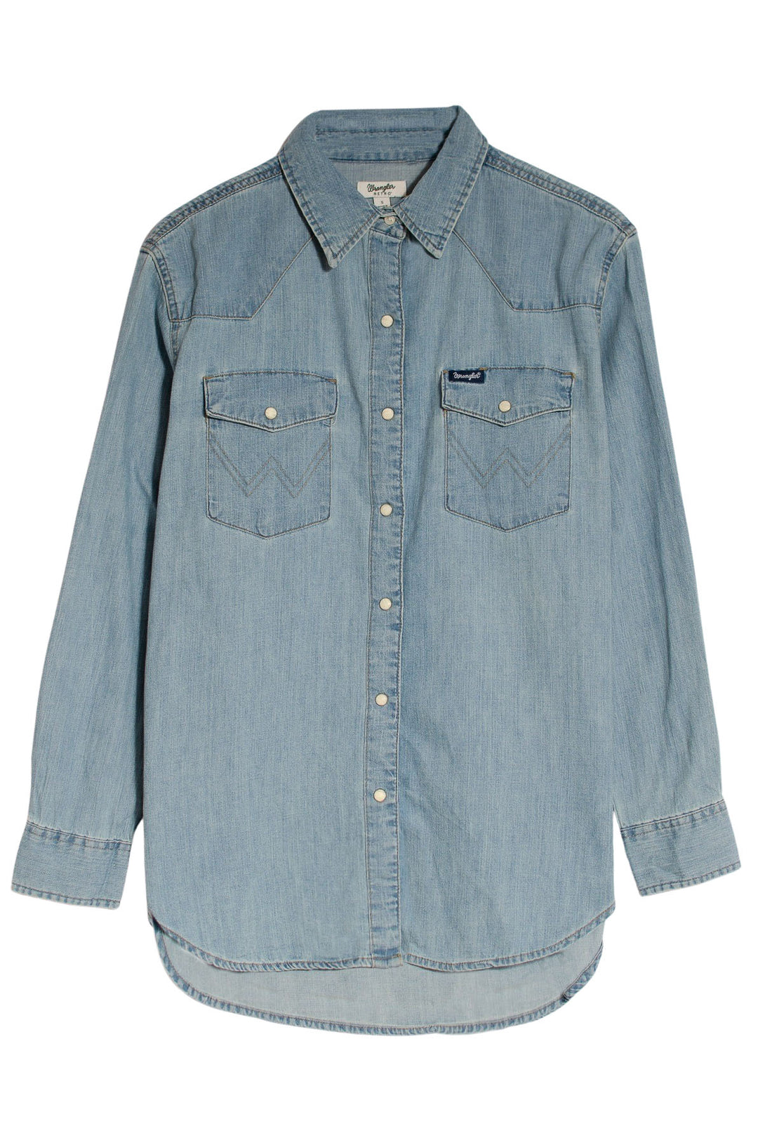 Western Denim Shirt Rodeo Poster Back