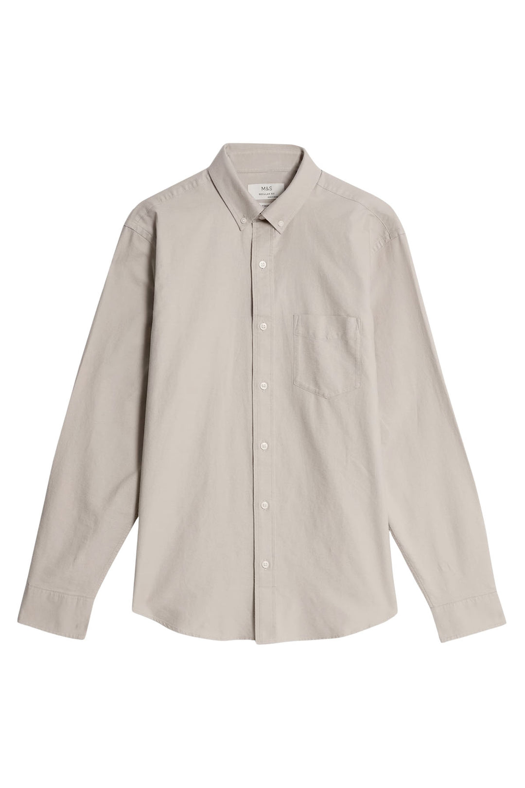 Oxford Cotton Long Sleeve Shirt