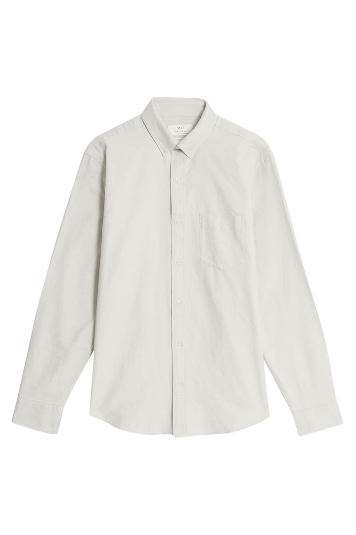 Oxford Cotton Long Sleeve Shirt