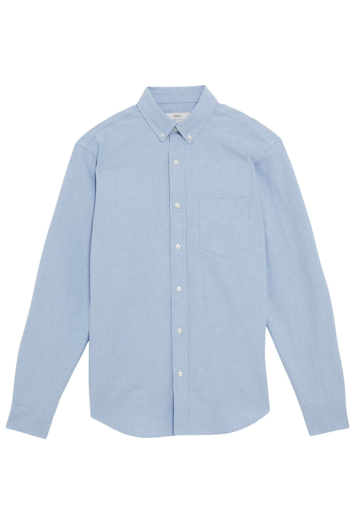Oxford Cotton Long Sleeve Shirt