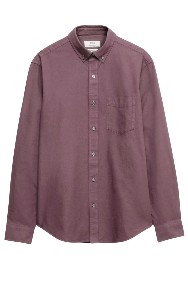 Oxford Cotton Long Sleeve Shirt