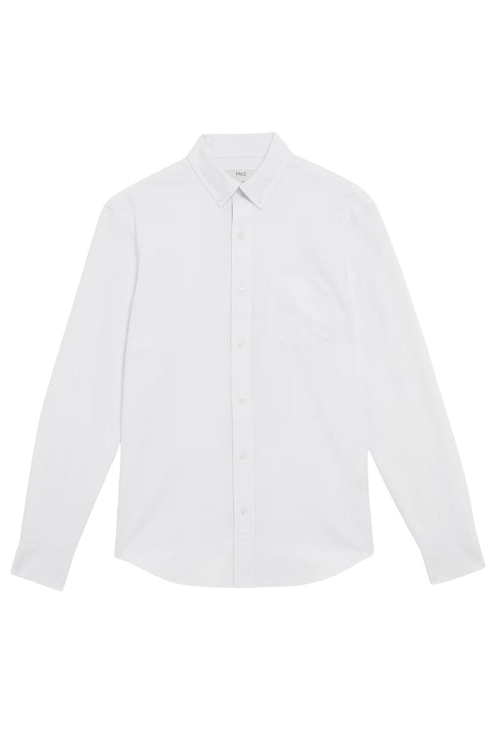 Oxford Cotton Long Sleeve Shirt