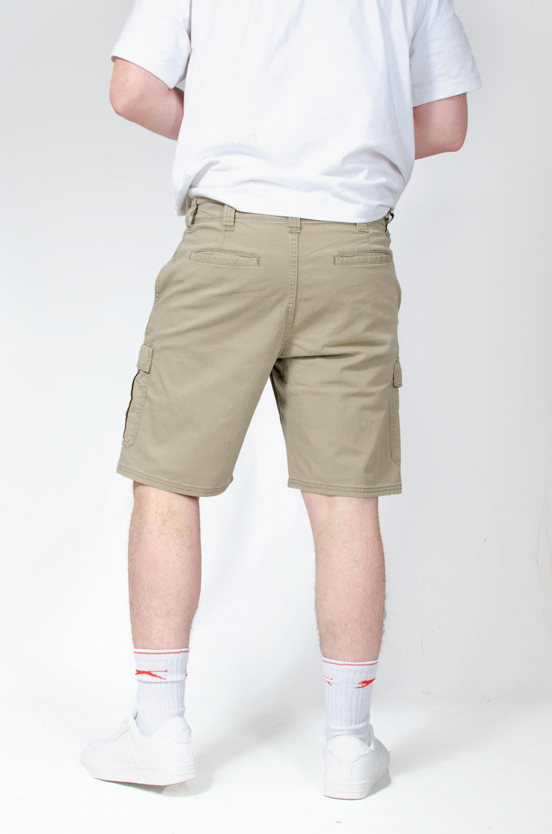 Relaxed Cotton Cargo Shorts
