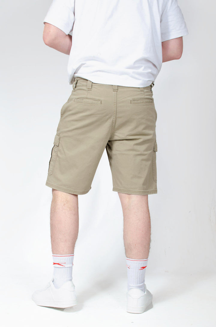 Relaxed Cotton Cargo Shorts