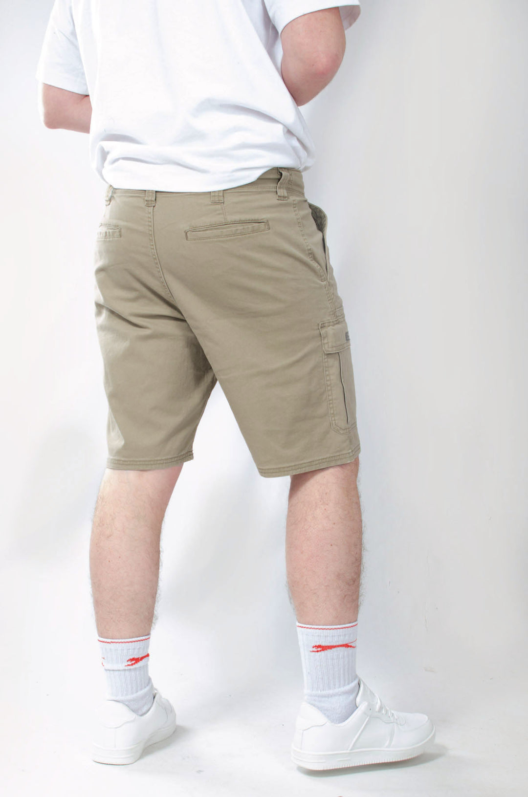 Relaxed Cotton Cargo Shorts