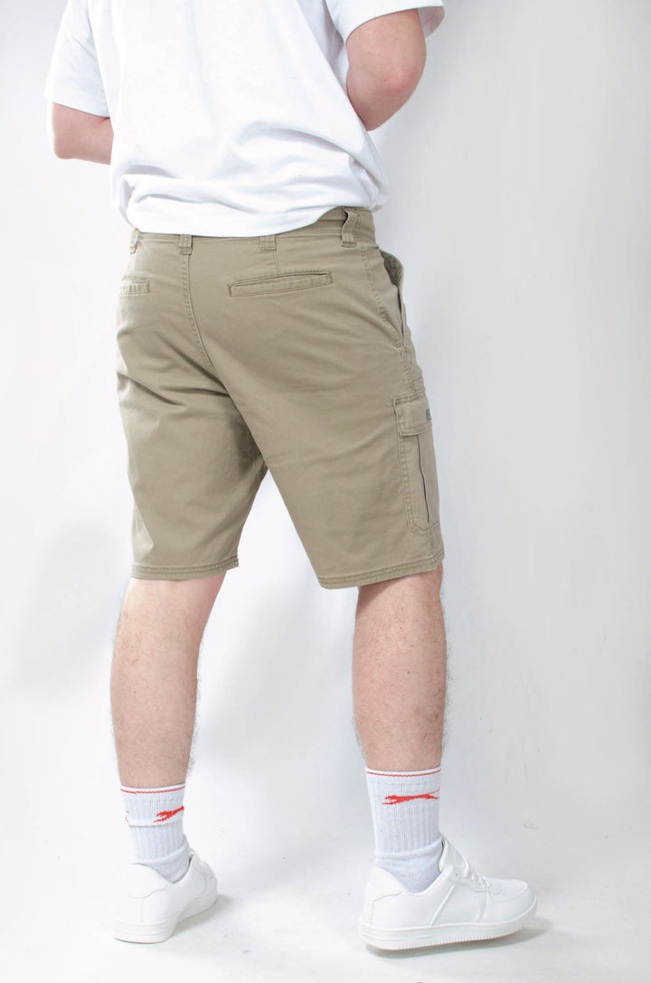 Relaxed Cotton Cargo Shorts