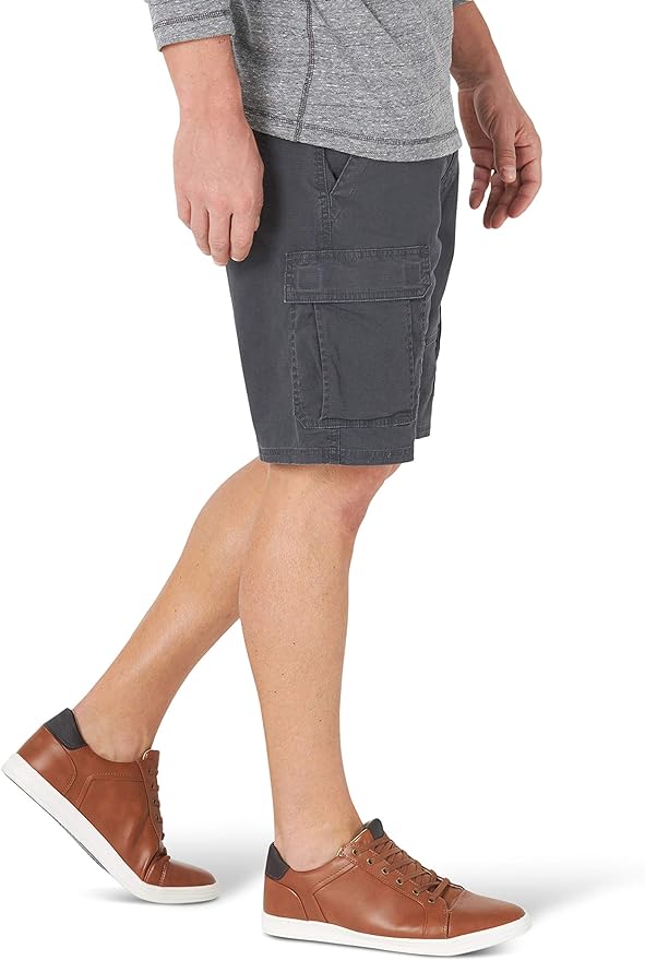 Relaxed Cotton Cargo Shorts