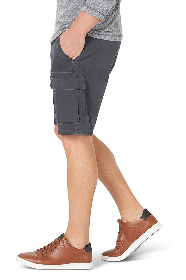 Relaxed Cotton Cargo Shorts