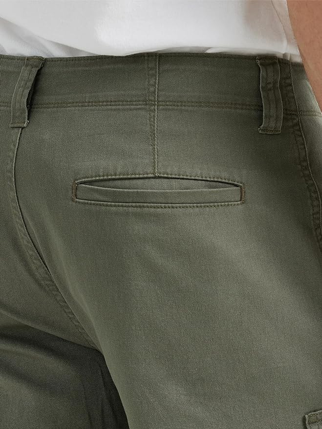 Relaxed Cotton Cargo Shorts