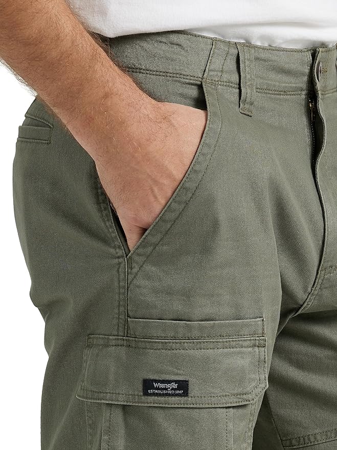 Relaxed Cotton Cargo Shorts
